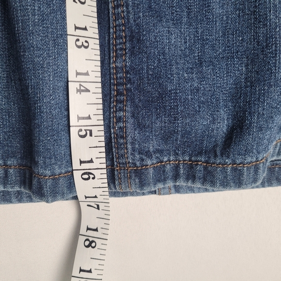 Y2K Lee Denim Embroidered Skort Women's Size 14M - Picture 9 of 9